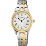 Seiko Classic Two-Tone Stainless Steel Strap Women Watch SWR070P1P