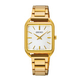 Seiko Classic Gold Stainless Steel Strap Women Watch SWR078P1P