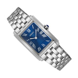 Seiko Blue Dial Silver Stainless Steel Strap Women Watch SWR085P1