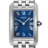 Seiko Blue Dial Silver Stainless Steel Strap Women Watch SWR085P1