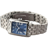 Seiko Classic Blue Dial Silver Stainless Steel Strap Women Watch SWR085P1P