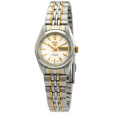 Seiko 5 Two-Tone Stainless Steel Strap Women Watch SYMA35K1P