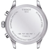 Tissot Chronograph Green Dial Silver Stainless Steel Strap Men Watch T1166171109200