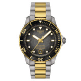 Tissot Seastar 1000 Powermatic Automatic Black Dial Two-Tone Stainless Steel Men's Watch T1208072205100