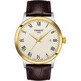 Tissot Classic Brown Leather Strap Men Watch T1294102626300