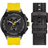 Tissot T-Race Cycling Chronograph Yellow Silicone Strap Men Watch T1354173705105