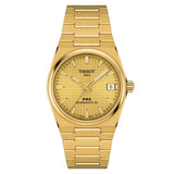 Tissot PRX Gold Dial Stainless Steel Strap Unisex Watch T1372073302100