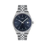 TISSOT BALLADE 40mm BLUE DIAL STEEL STRAP WATCH T1564101104100