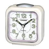 Casio Clock Standard Traveler White Table Clock TQ-142-7D-P