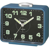 Casio Standard Blue Resin Table Clock TQ-218-2D-P