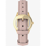 Timex Indiglo White Dial Pink Leather Strap Women Watch TW2V25200