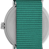 Timex Peanuts Weekender Green Fabric Strap Women Watch TW2V78000