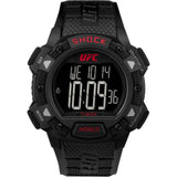 Timex UFC Core Shock Black Dial & Rubber Strap Men Watch TW4B27400