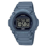 Casio General Digital Gray Resin Strap Men Watch W-219HC-2BVDF