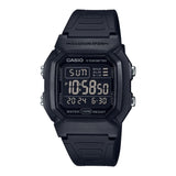 Casio General Digital Black Resin Strap Men Watch W-800H-1B-P