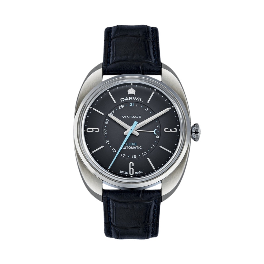 Darwil Luxe Collection Gents Leather Watch