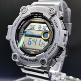 Casio Digital Sporty Gray Resin Men's Watch WS-1300H-8AVDF-P