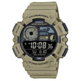 Casio General Digital Light Brown Resin Strap Men's Watch WS-1500H-5BVDF