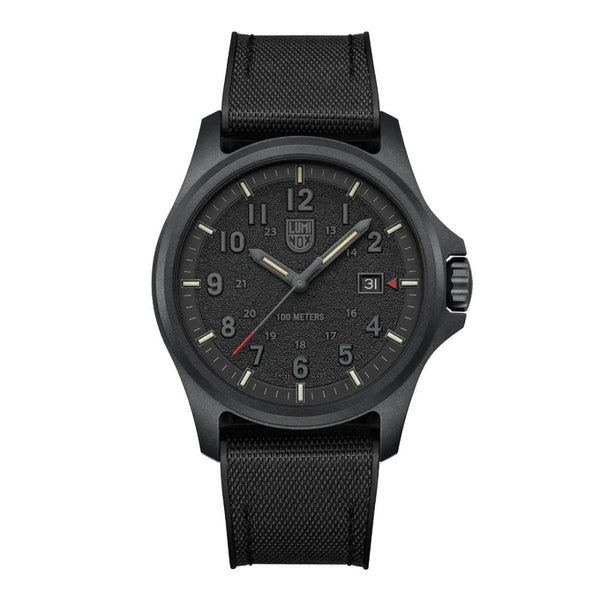 Luminox Atacama Field Blackout Design Black Rubber Strap Men's Watch LM1961