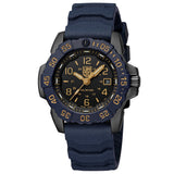 Luminox Foundation 'Back To The Blue' Series Black Rubber Strap Men's Watch 3255.CB.NSF