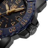 Luminox Foundation 'Back To The Blue' Series Black Rubber Strap Men's Watch 3255.CB.NSF