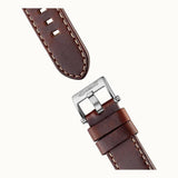 Ingersoll The Vert Automatic Skeleton Dial Brown Leather Strap Men's Watch I14302