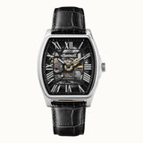 Ingersoll The California Automatic Skeleton Dial Black Leather Strap Men's Watch I14202