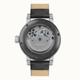 INGERSOLL THE ARC GENTS AUTOMATIC BLACK LEATHER WATCH I16001