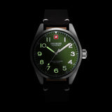 Swiss Military Hanowa Land Falcon Green Dial Gents Watch SMWGA2100404