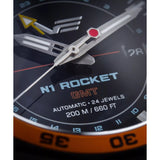 Vostok Europe Rocket N-1 Automatic GMT Limited Edition Watch NH34-225C714-BKS