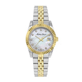 Mathey-Tissot Mathy III MOP Collection Two-Tone Yellow Gold D910B Series Women's Watch