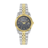 Mathey-Tissot Mathy III MOP Collection Two-Tone Yellow Gold D910B Series Women's Watch