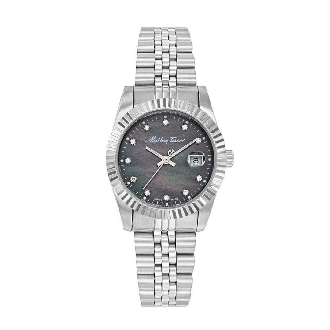 Mathey-Tissot Mathy III MOP Collection Silver D910A Series Women's Watch