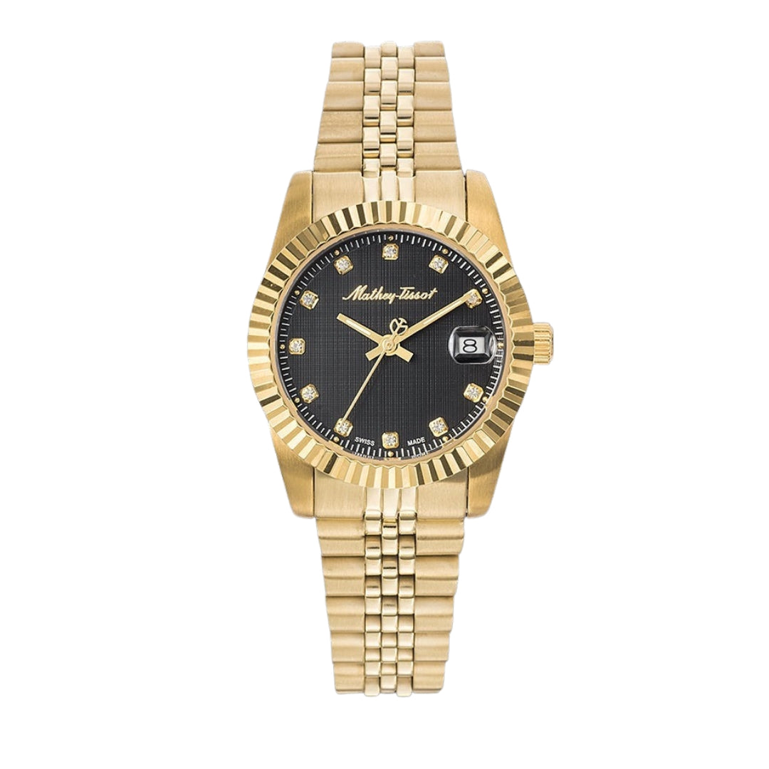 Mathey-Tissot Mathy III Collection Yellow Gold D810P Series Women's Watch