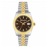 Mathey-Tissot Mathy III Collection Two-Tone Yellow Gold D810B Series Women's Watch