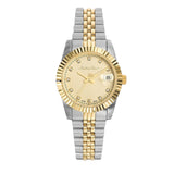 Mathey-Tissot Mathy III Collection Two-Tone Yellow Gold D810B Series Women's Watch