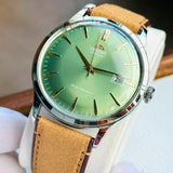 Orient Classic Bambino Green Dial Men Watch RA-AC0P01E30B