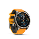 GARMIN FĒNIX 8 AMOLED ORANGE TITANIUM STRAP SMARTWATCH GM-010-02904-19