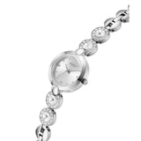 GUESS SILVER CRYSTAL LINKS LADIES WATCH GW0757L1