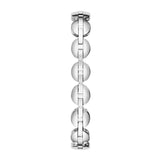 GUESS SILVER CRYSTAL LINKS LADIES WATCH GW0757L1