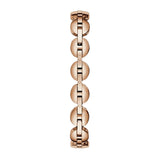 GUESS ROSE GOLD TONE CRYSTAL LINKS LADIES WATCH GW0757L3