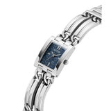 GUESS DENIM DIAL SILVER CHAIN LADIES WATCH GW0807L1