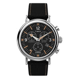 TIMEX STANDARD CHRONOGRAPH BLACK FABRIC STRAP WATCH TW2V43700