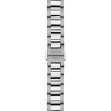 TISSOT PR 100 QUARTZ 34mm WHITE PEARL DIAL STEEL WATCH T1502101111600