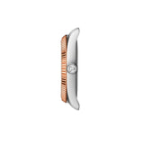 TISSOT BALLADE 34mm TWO-TONE ROSE GOLD STEEL WATCH T1562102204100