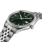 TISSOT BALLADE 40mm GREEN DIAL STEEL STRAP WATCH T1564101109100