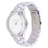 COACH GREYSON SILVER CERAMIC BRACELET WATCH 14504390