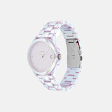 COACH GREYSON BLUSH CERAMIC BRACELET WATCH 14504391