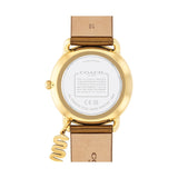 COACH ELLIOT SPECIAL NEW YEAR WATCH TAN LEATHER STRAP 14504449