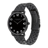 COACH ELLIOT BLACK QUARTZ STAINLESS STEEL MEN'S WATCH 14602670